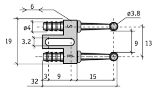 空气阻隔喷嘴9mm