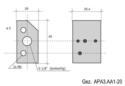 母线槽串联（用于测量开关APA1.AC/ AM）